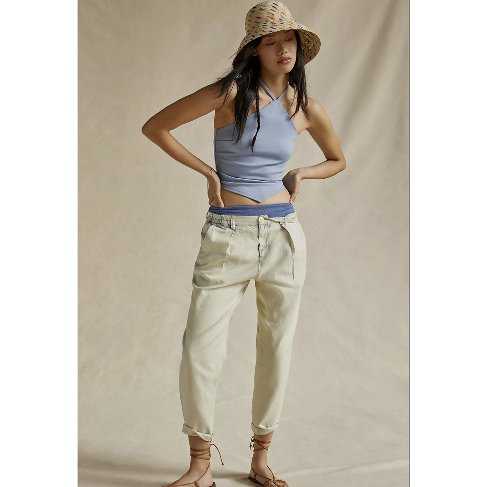 Anthropologie Denim Beach Pants - Small Women's - New